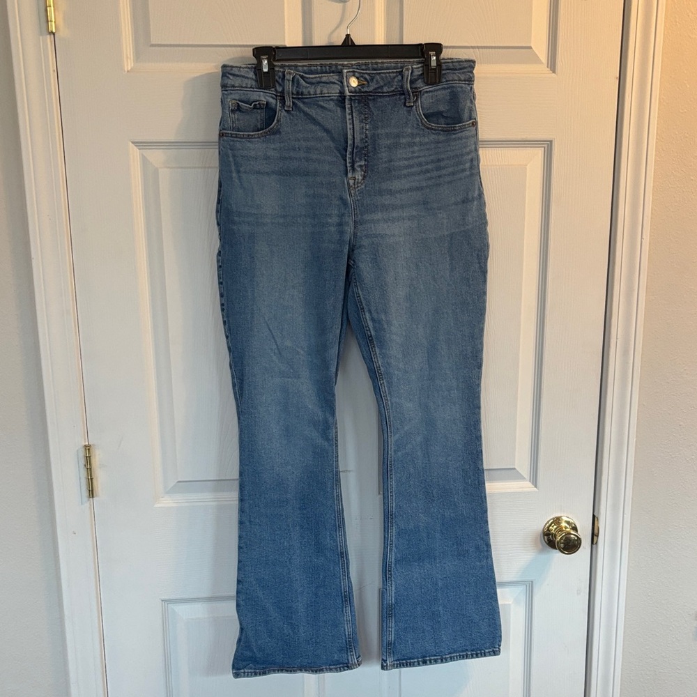 Old Navy Light Blue Flare Jeans